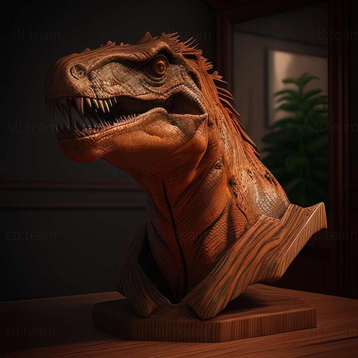 3D модель 3д модель динозавра (STL)
